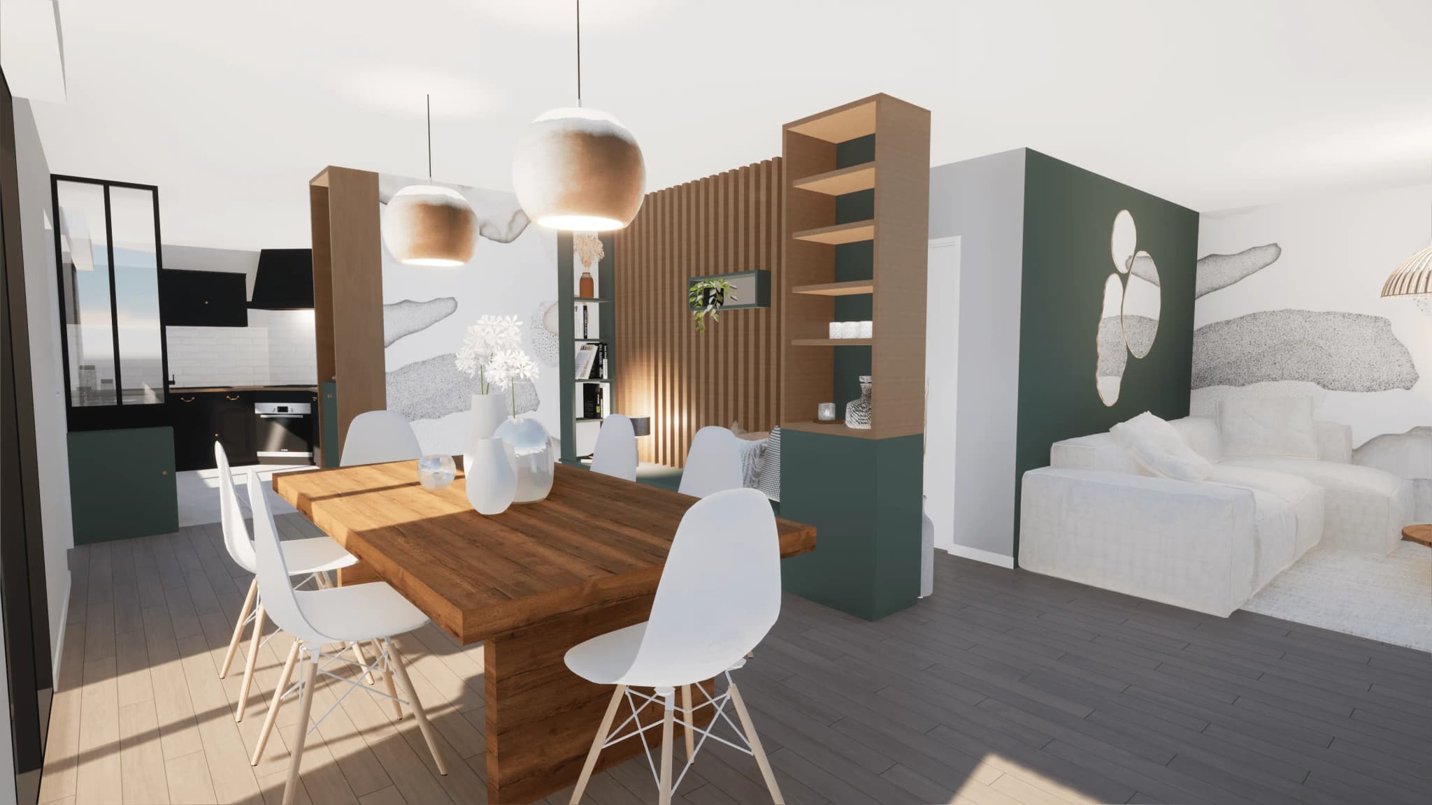 Aménagement d'une maison individuelle