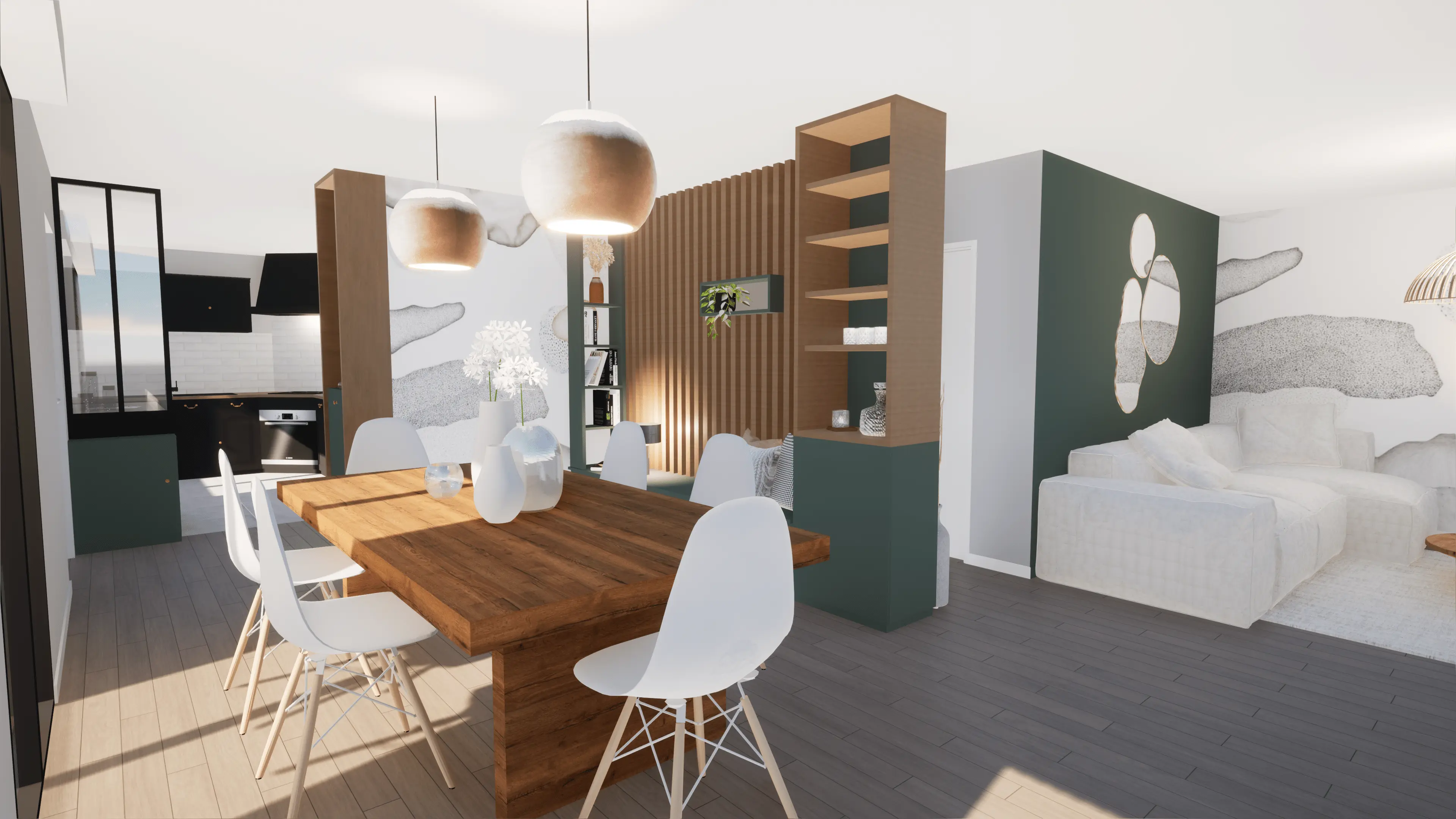 Aménagement d'une maison individuelle