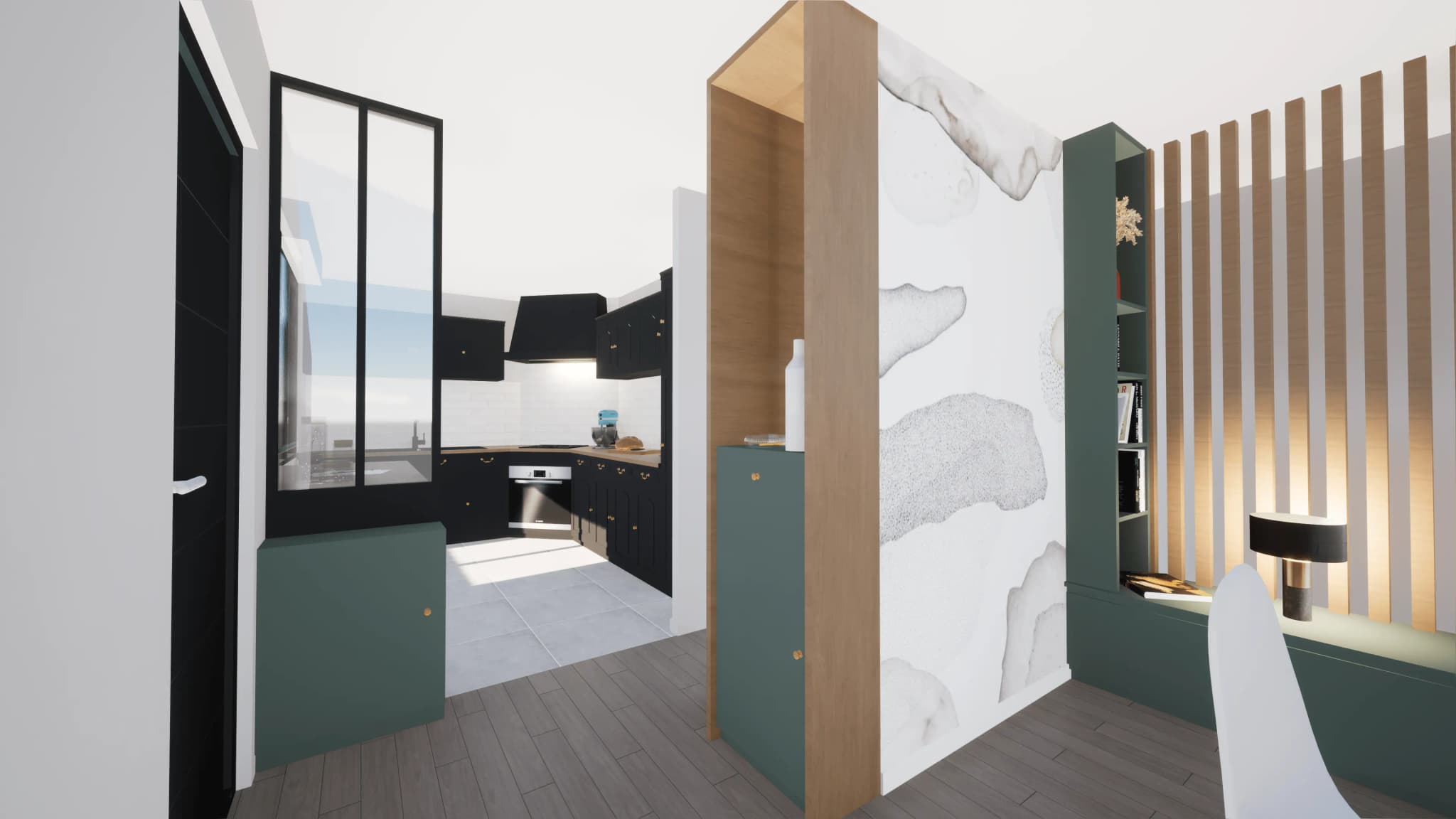 Aménagement d'une maison individuelle