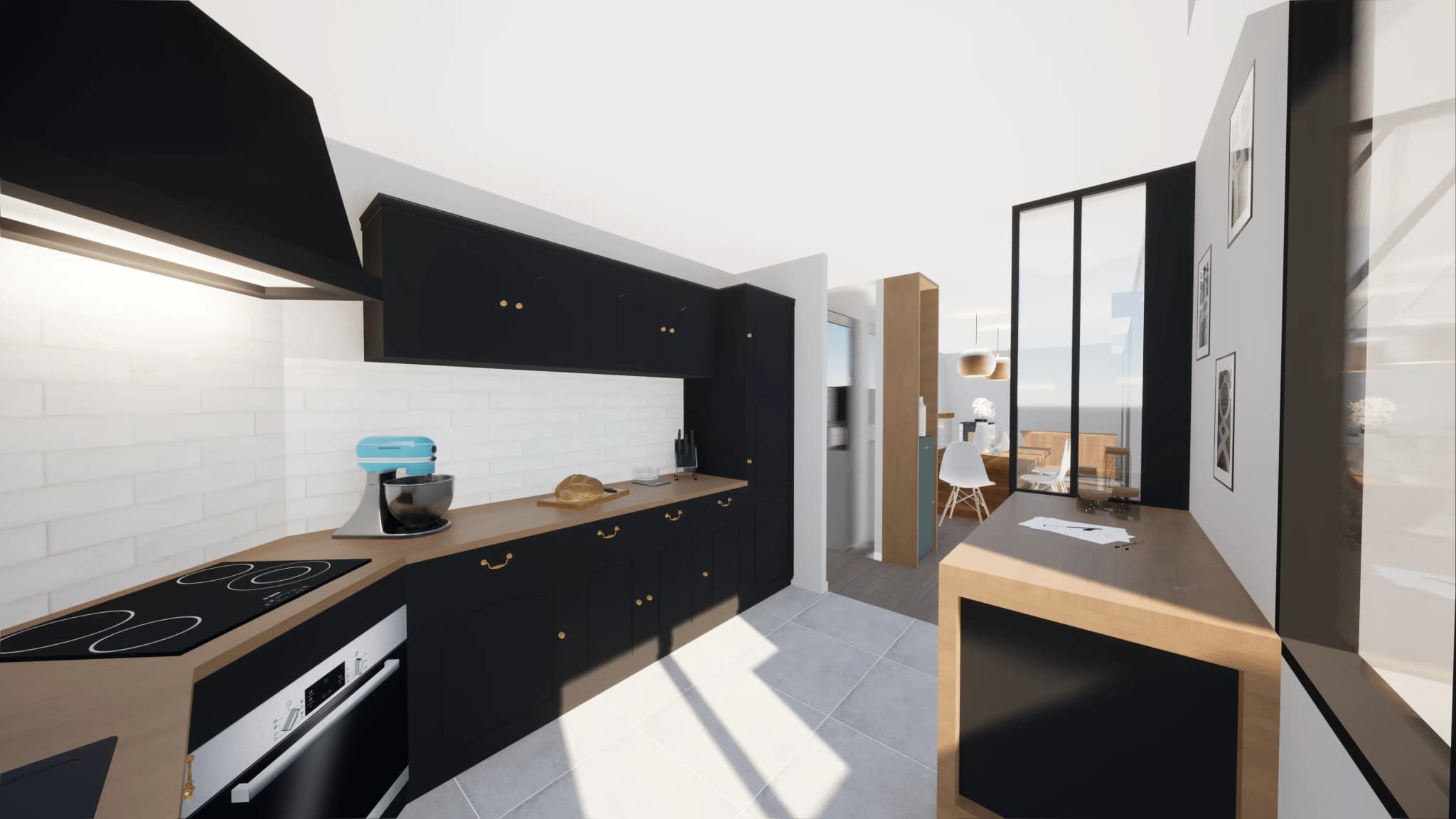 Aménagement d'une maison individuelle