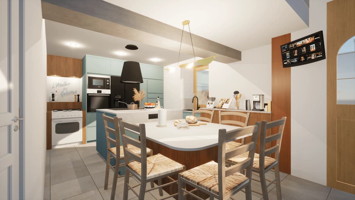 Rénovation complète d'une cuisine