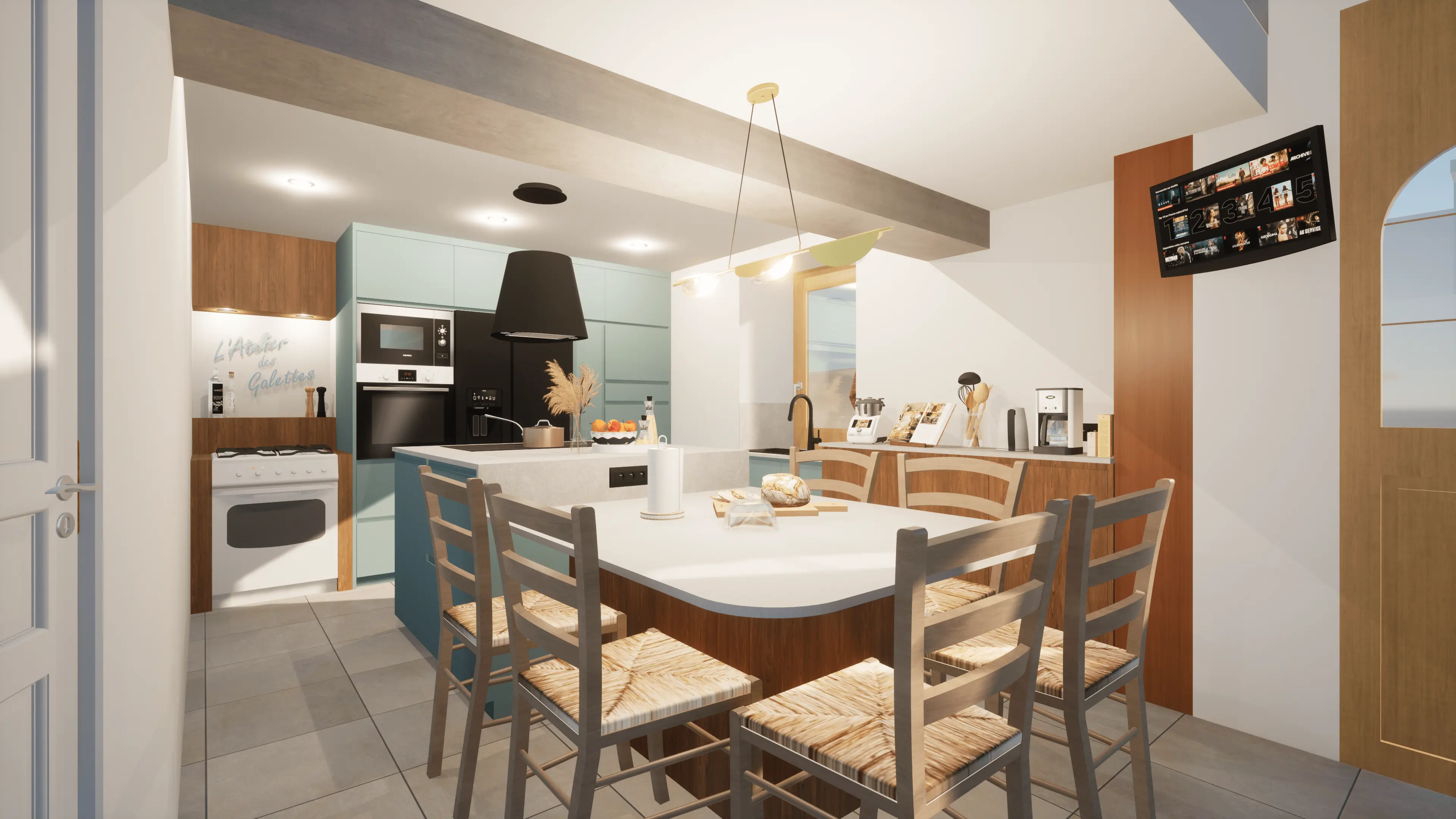 Rénovation complète d'une cuisine