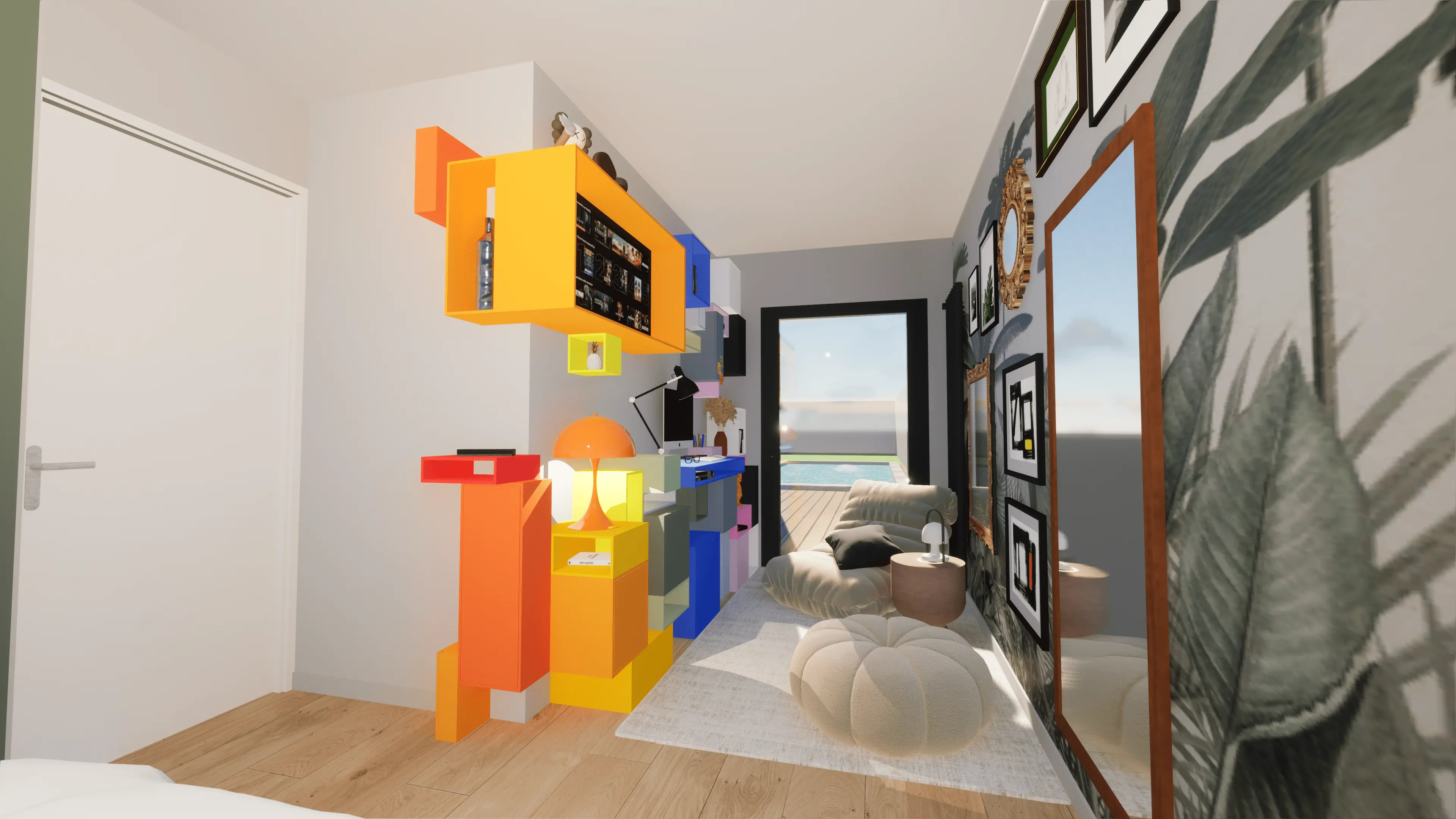 Mobilier Chambre — vue 1