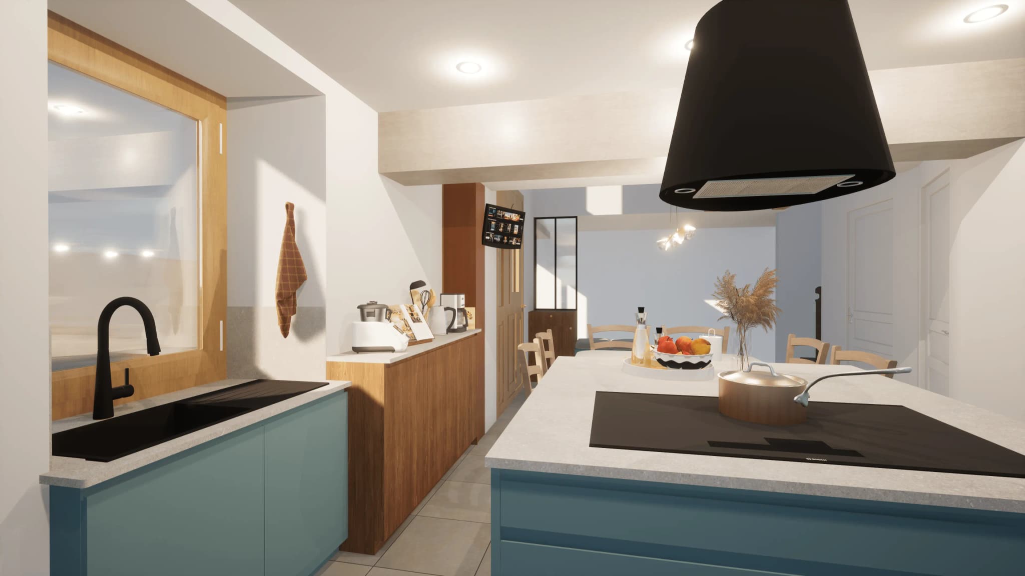 Rénovation complète d'une cuisine